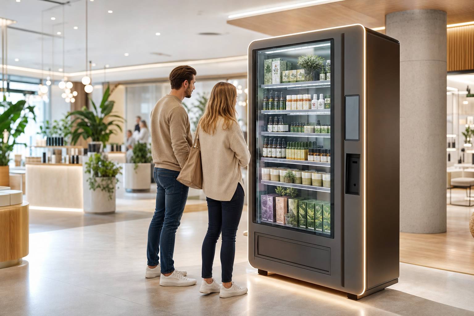Motivos para colocar una máquina expendedora de CBD en tu negocio